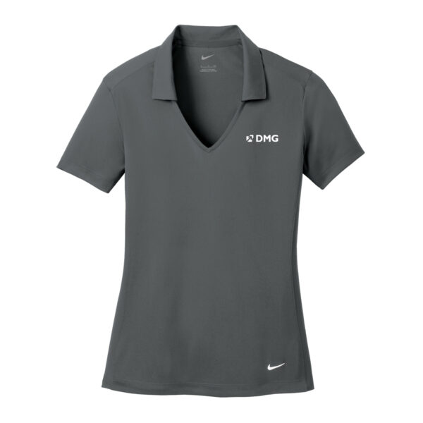 Nike Ladies Dri-FIT Vertical Mesh Polo - Image 6