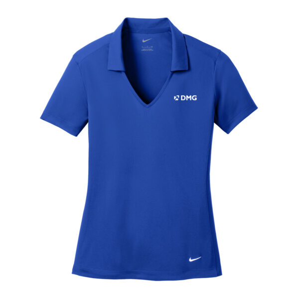 Nike Ladies Dri-FIT Vertical Mesh Polo - Image 3